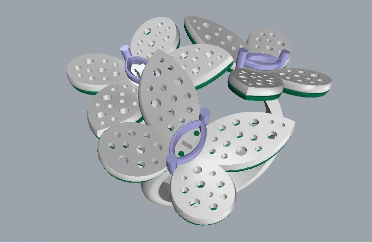 Ring and Earrings 39 3D print model_13