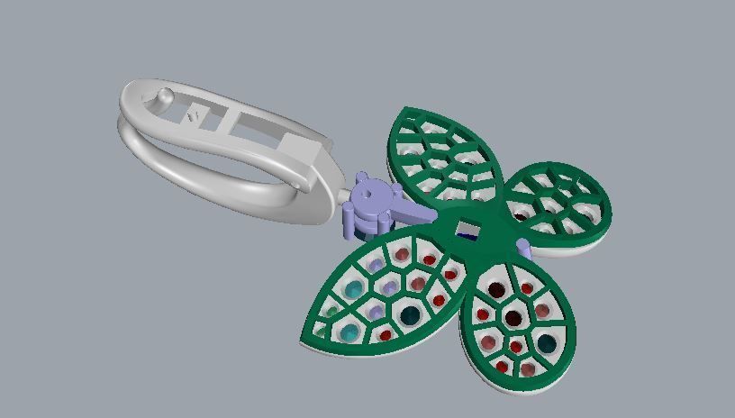 Ring and Earrings 39 3D print model_10