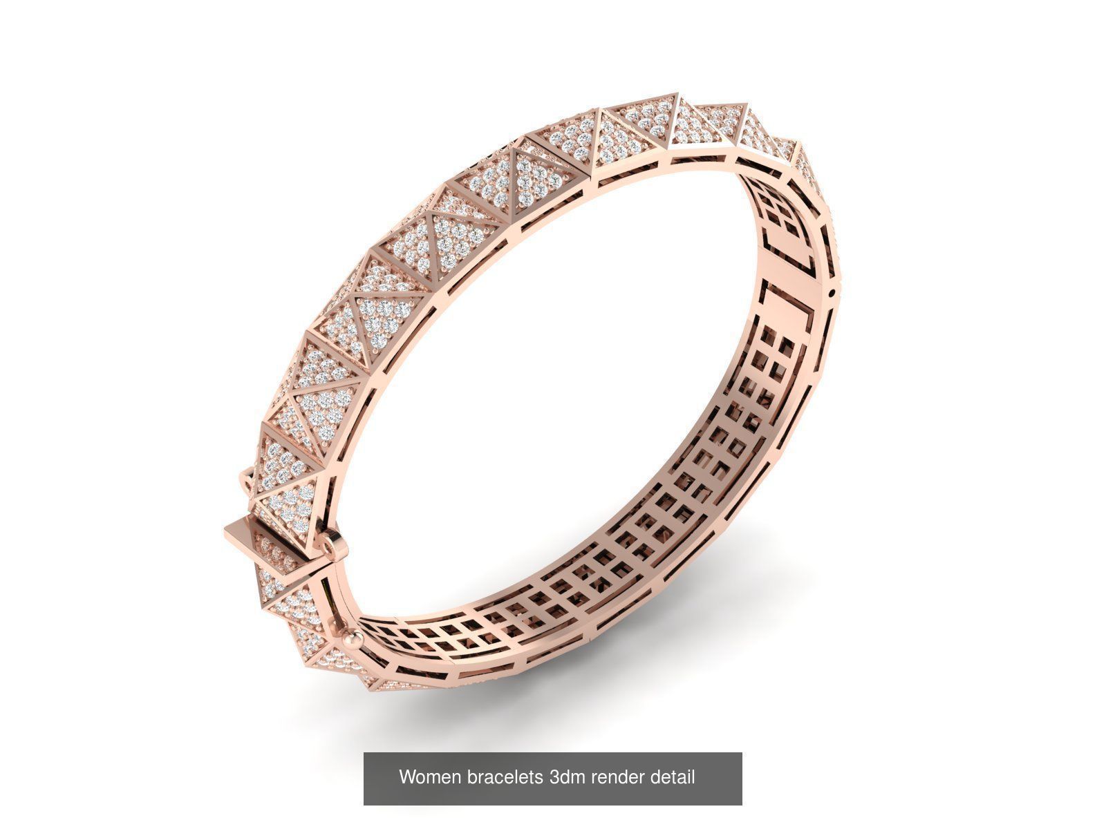 1000 solitaire wedding engagement women ring 3dm stl render 3D Model Collection_51