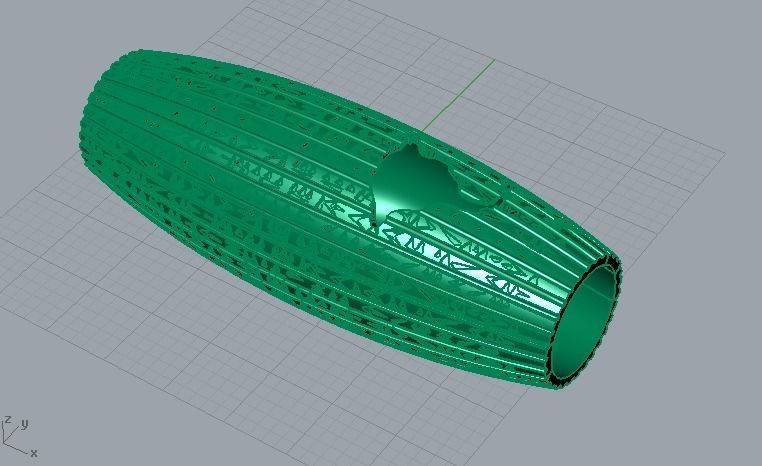 A-104 CYRUS CYLINDER 3D print model_4