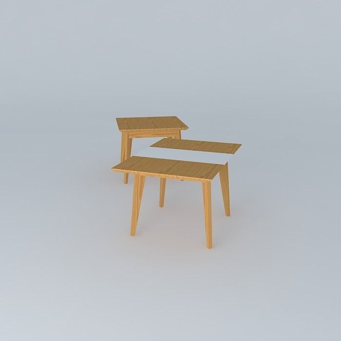 dining table 3D model_2