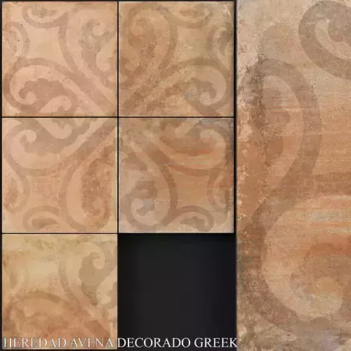 Keros Heredad Avena Decorado Greek