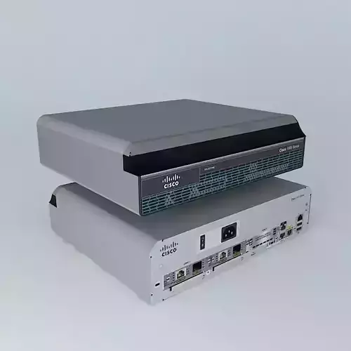 Cisco 1941 router SME 3D model