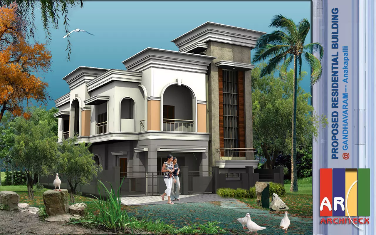 Residence Exteriors Free 3D model_0