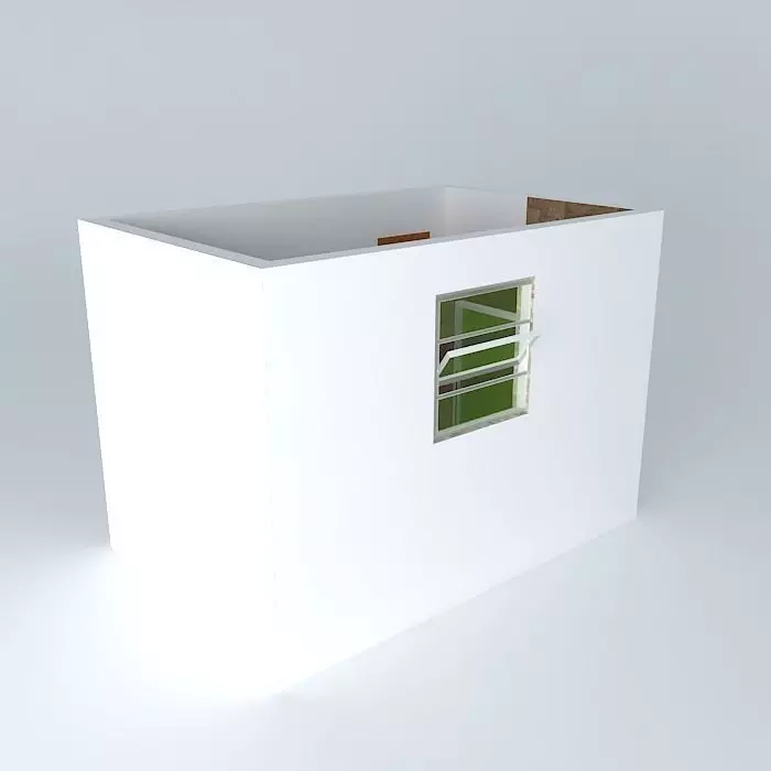 Bathroom box Free 3D model