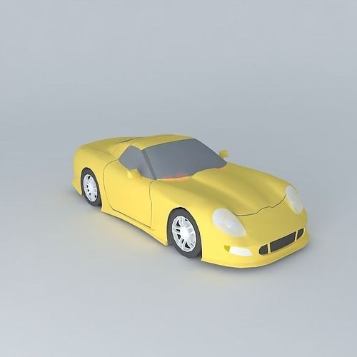 Chevrolet Corvette Callaway C12  Free 3D model