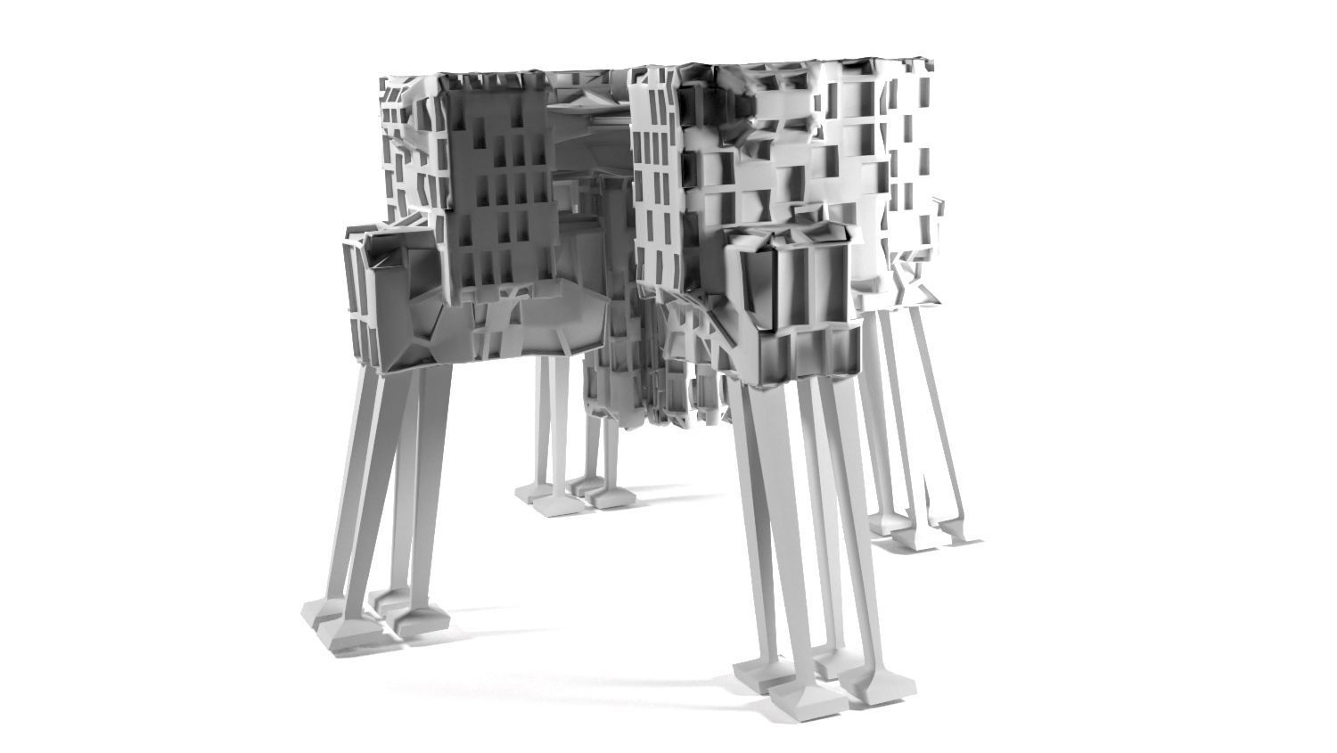 Goblins Building Low-poly 3D model_4