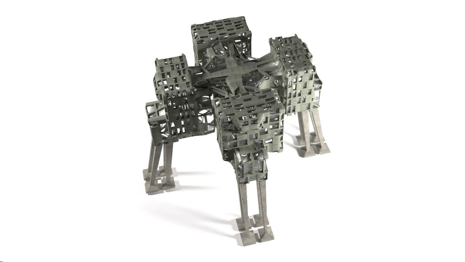 Goblins Building Low-poly 3D model_1