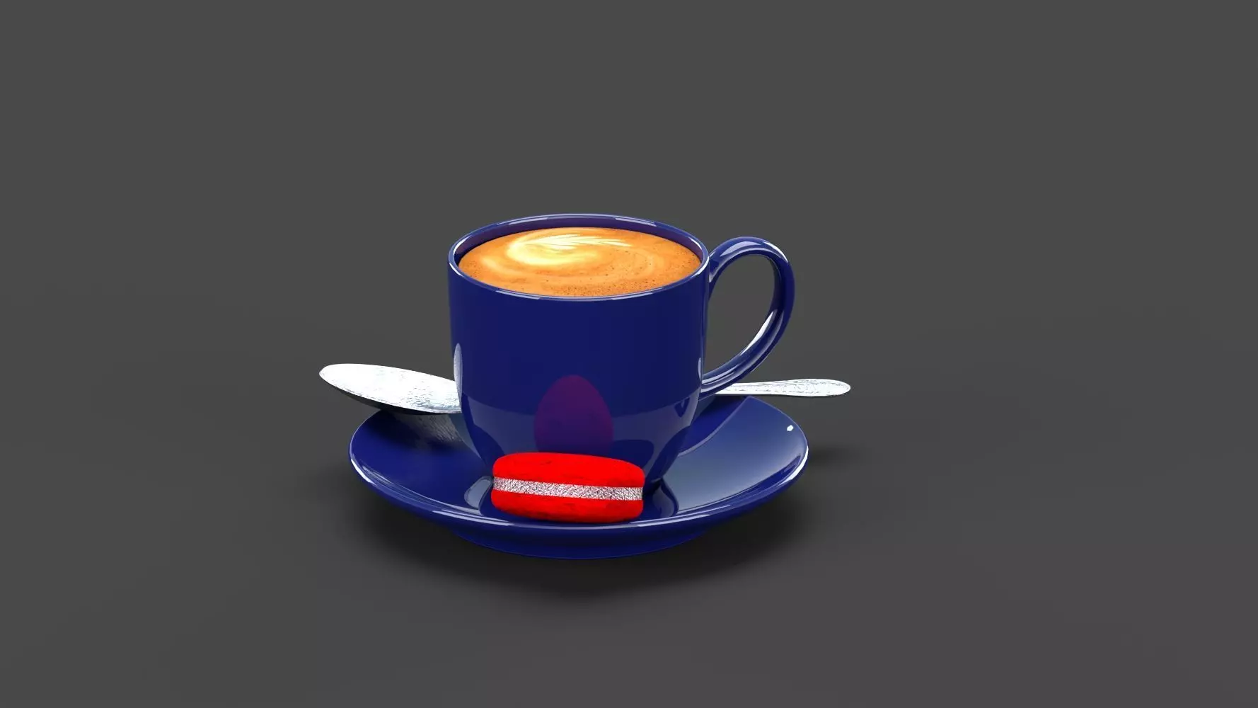 Cup of Coffee 3D model_0