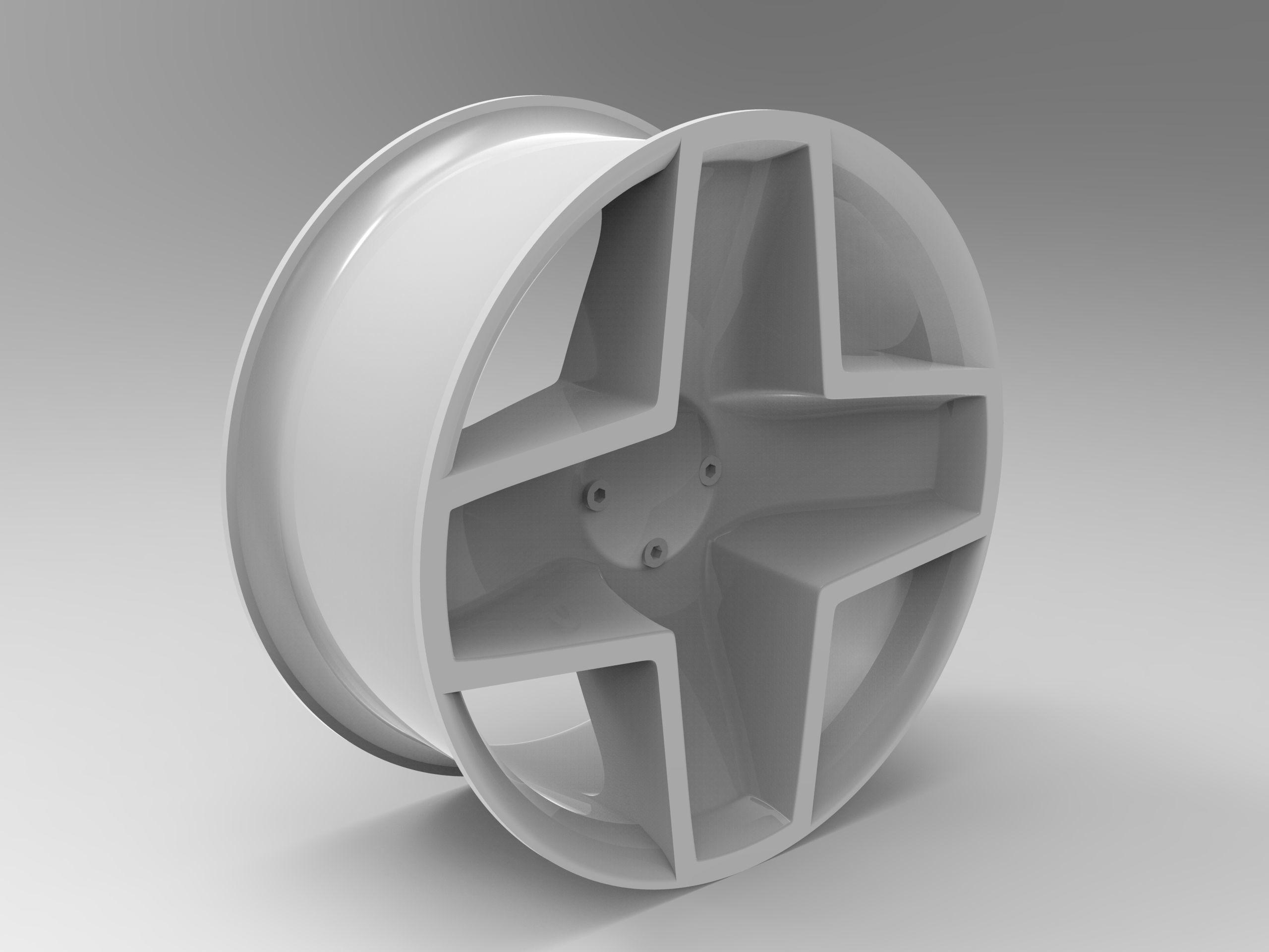 Car Rim 3D model_1
