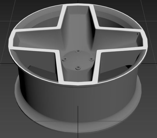 Car Rim 3D model_8