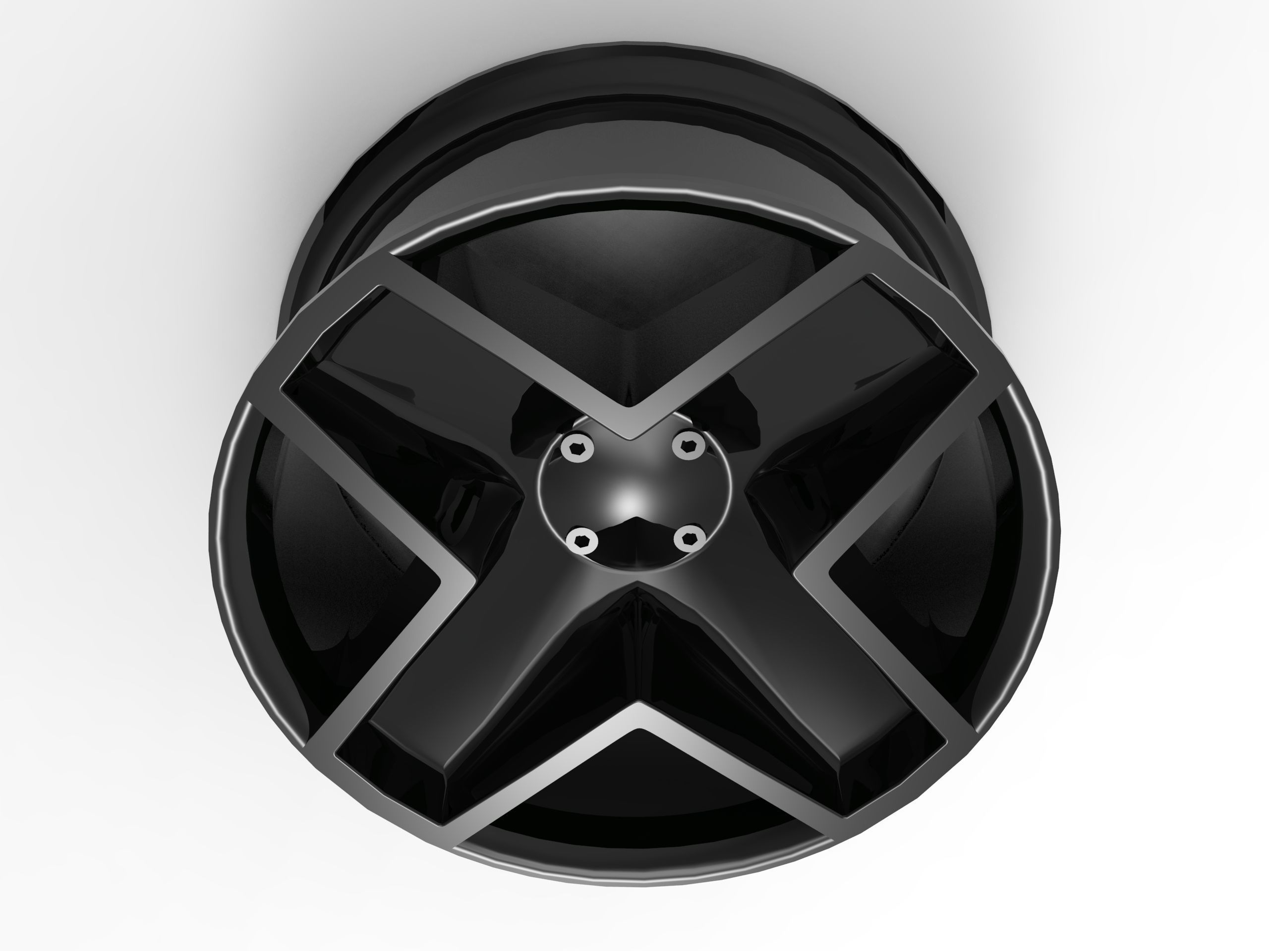 Car Rim 3D model_9