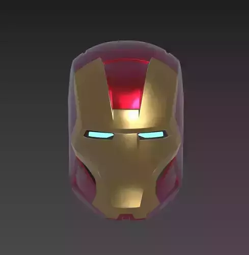 Iron Man Mark 16 MK16 Helmet Avengers  3D print model