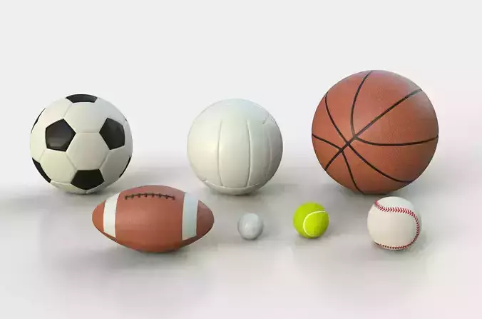 Balls Pack 3D model