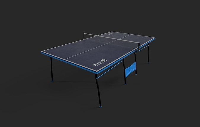 pingpong table Free low-poly 3D model