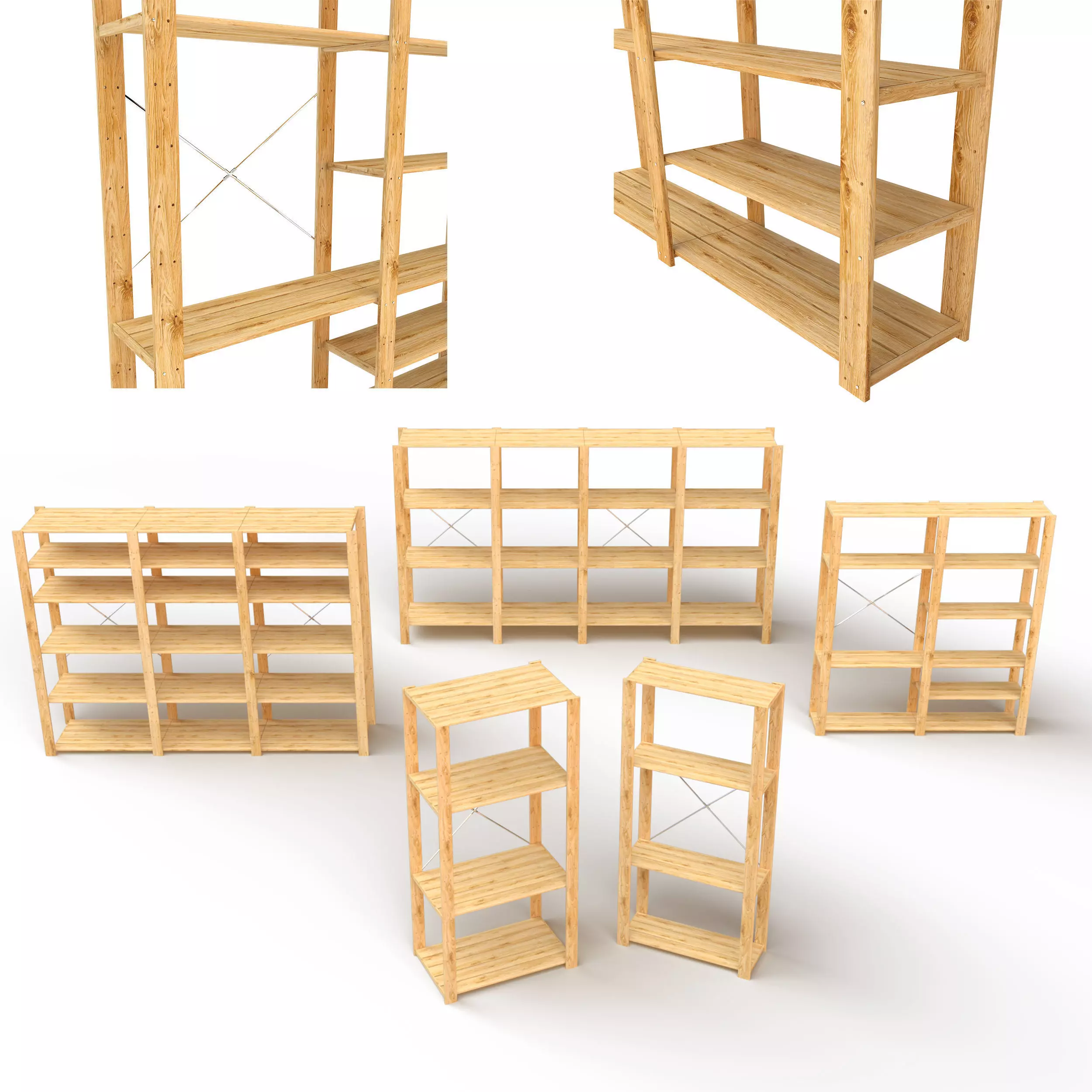 IKEA Heine racks 3D model