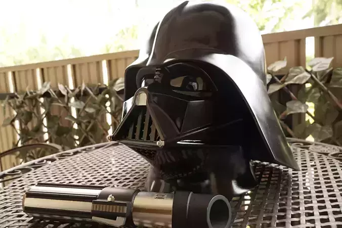 Darth Vader wearable helmet