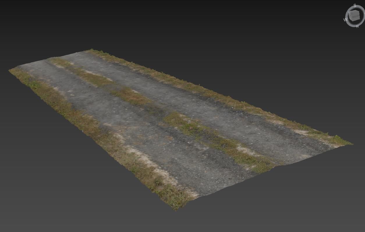 Ultra realistic Road Scan 3D model_9