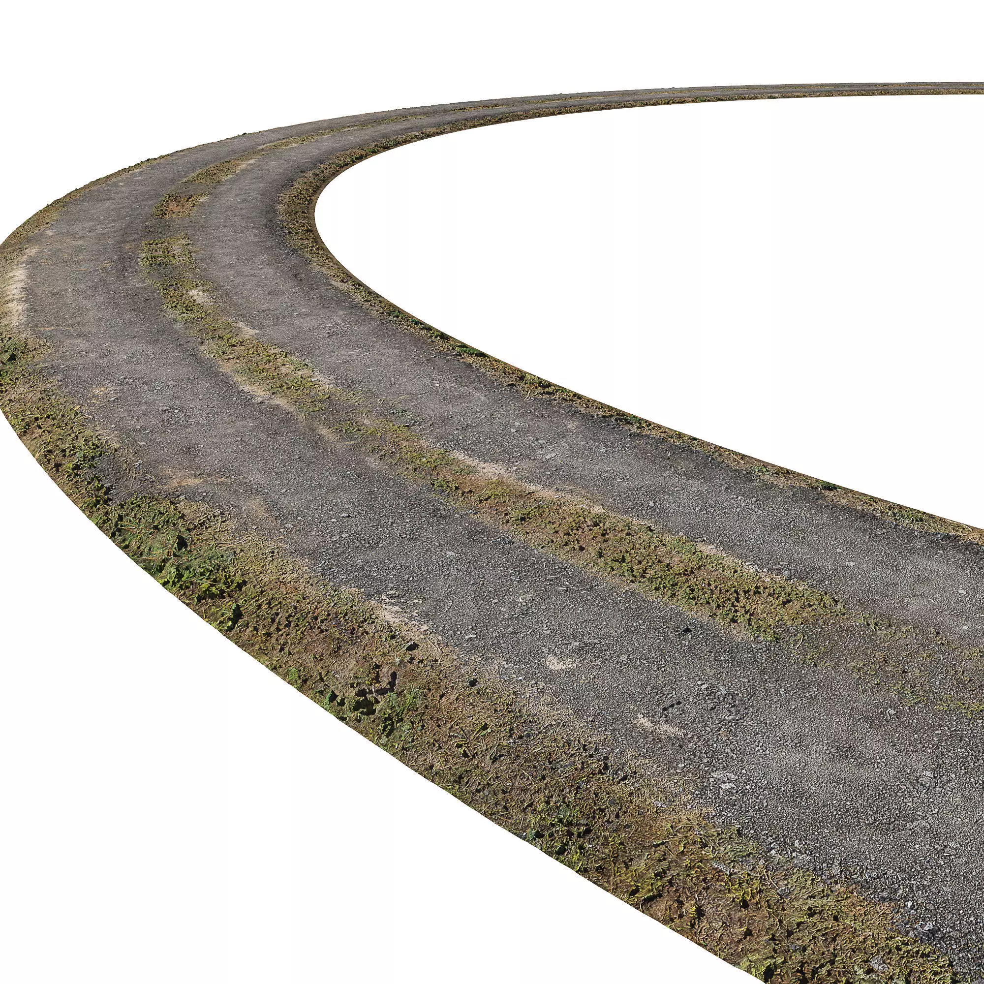 Ultra realistic Road Scan 3D model_0