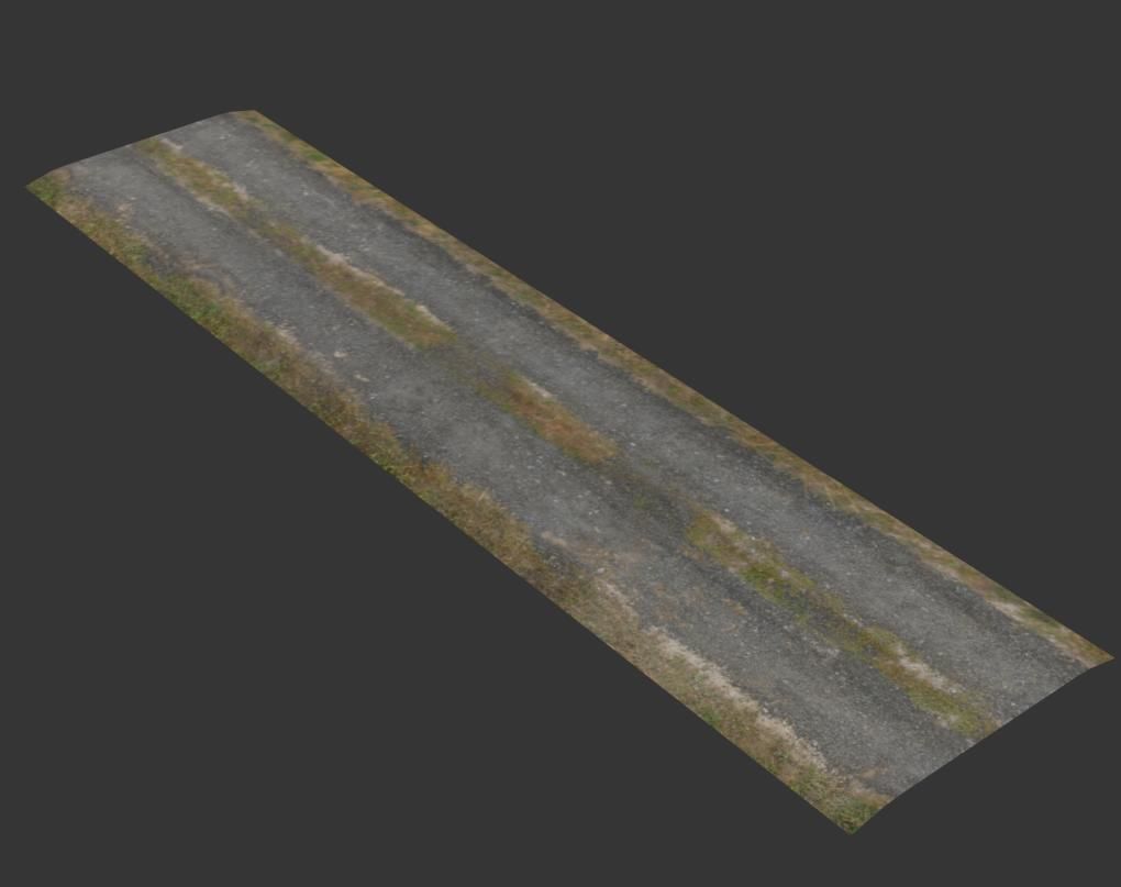 Ultra realistic Road Scan 3D model_5