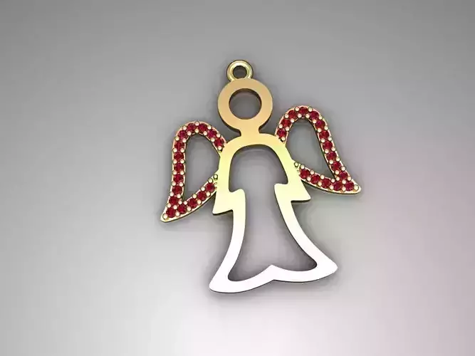 H114- Diamond Dragonfly Necklace