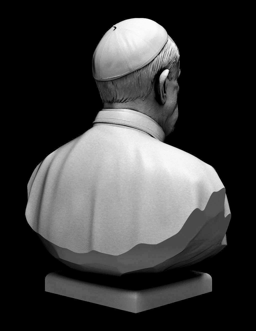 Pope Francis 3D print model_19