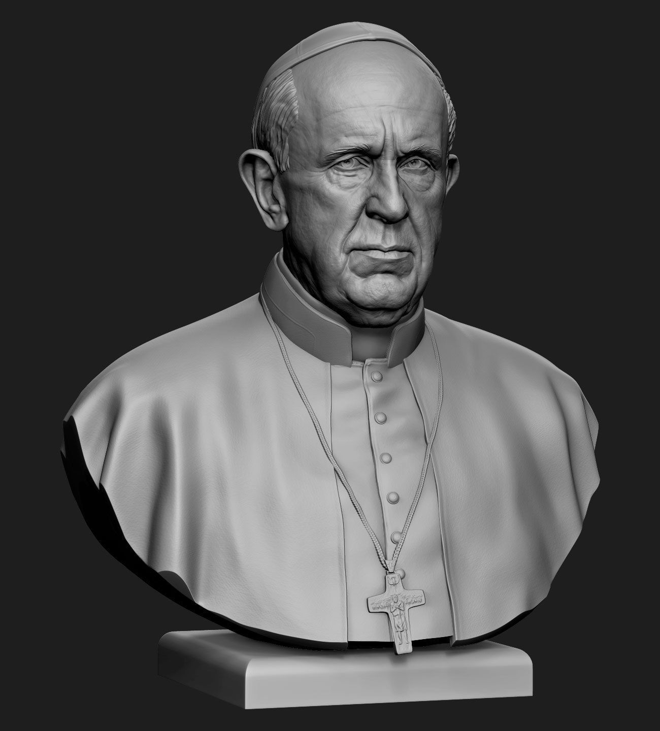 Pope Francis 3D print model_18