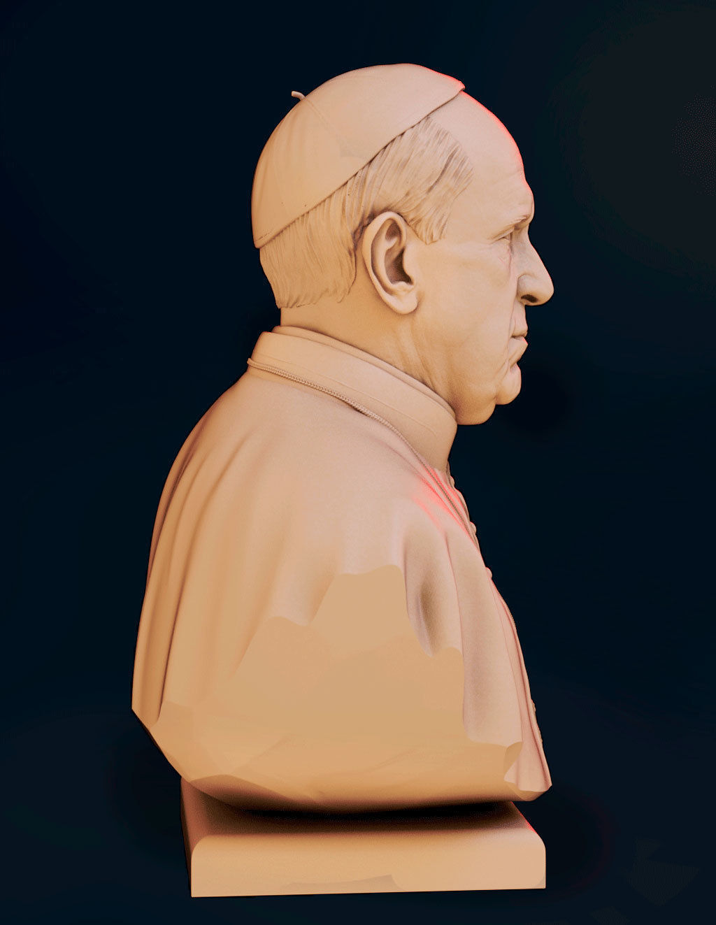 Pope Francis 3D print model_25