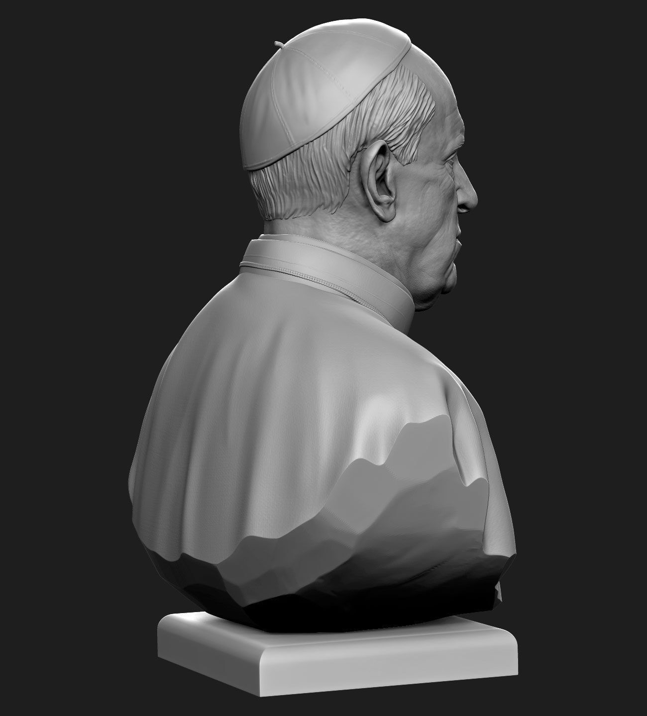 Pope Francis 3D print model_15
