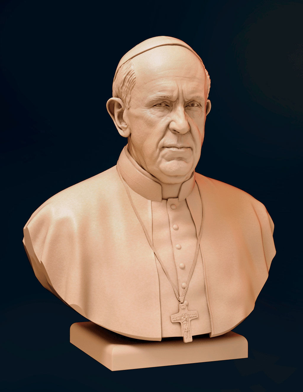 Pope Francis 3D print model_23
