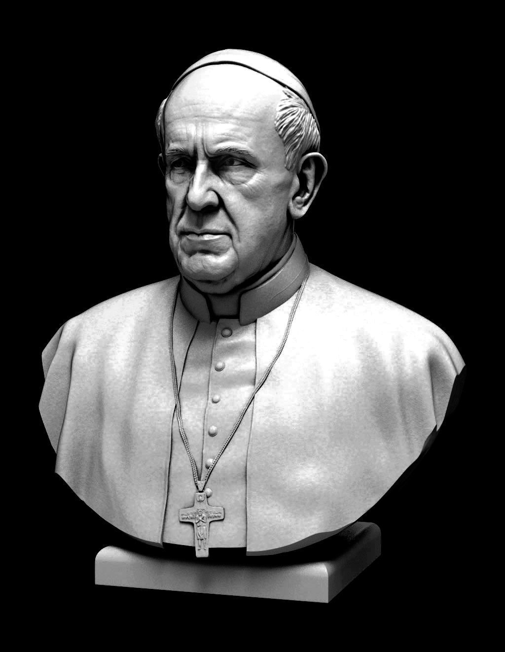 Pope Francis 3D print model_20