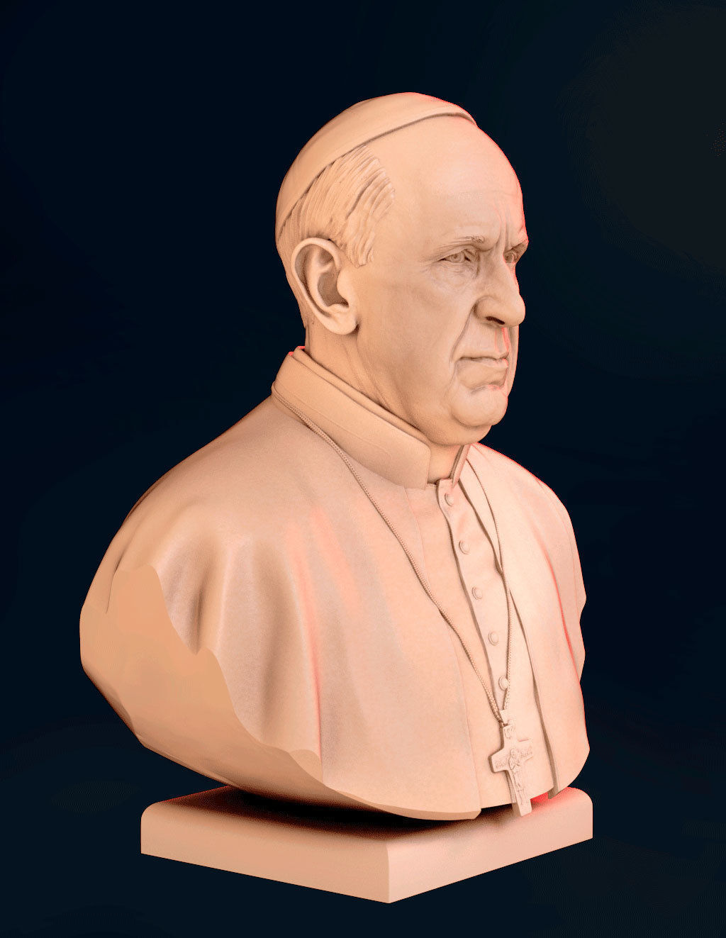 Pope Francis 3D print model_24