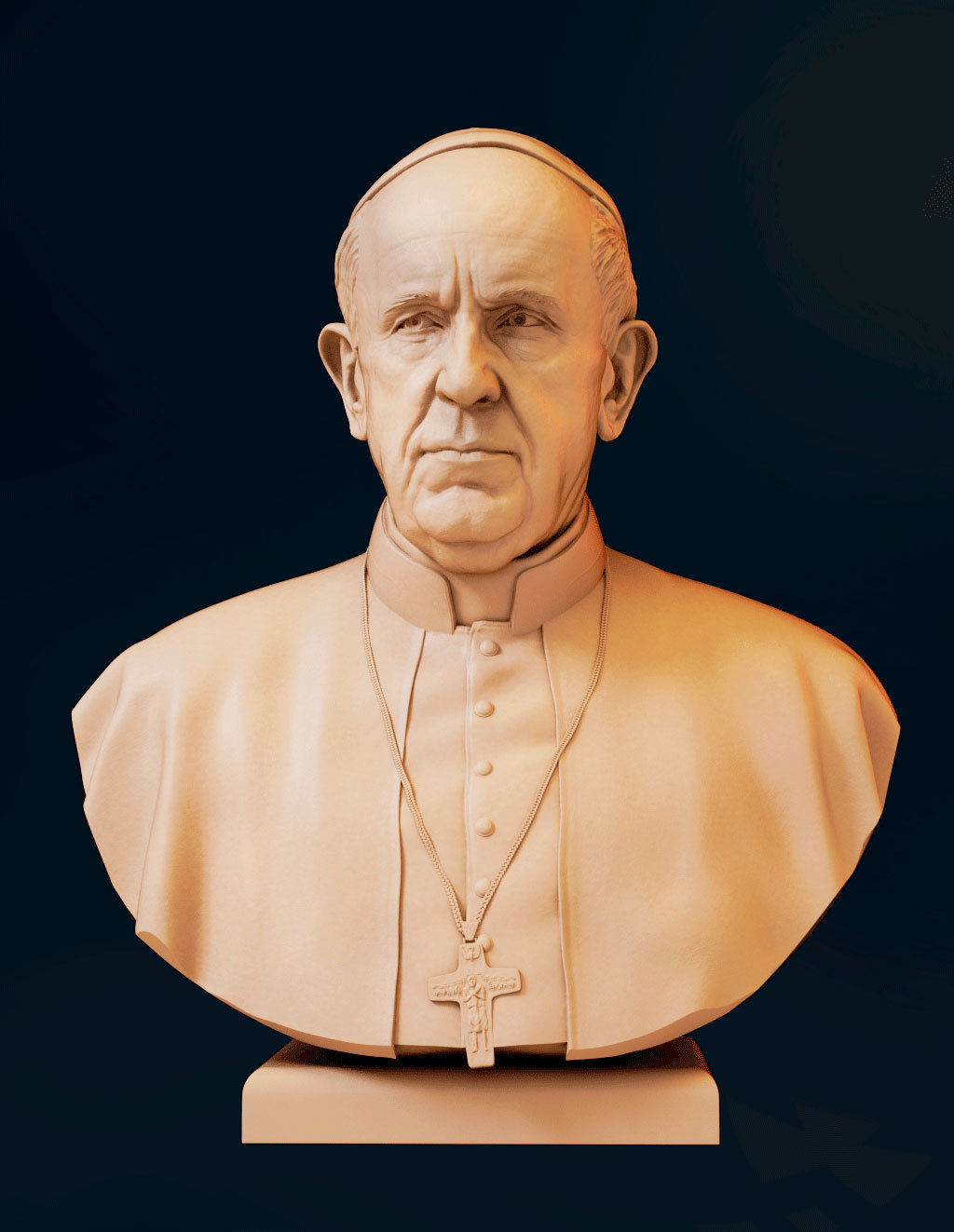 Pope Francis 3D print model_22