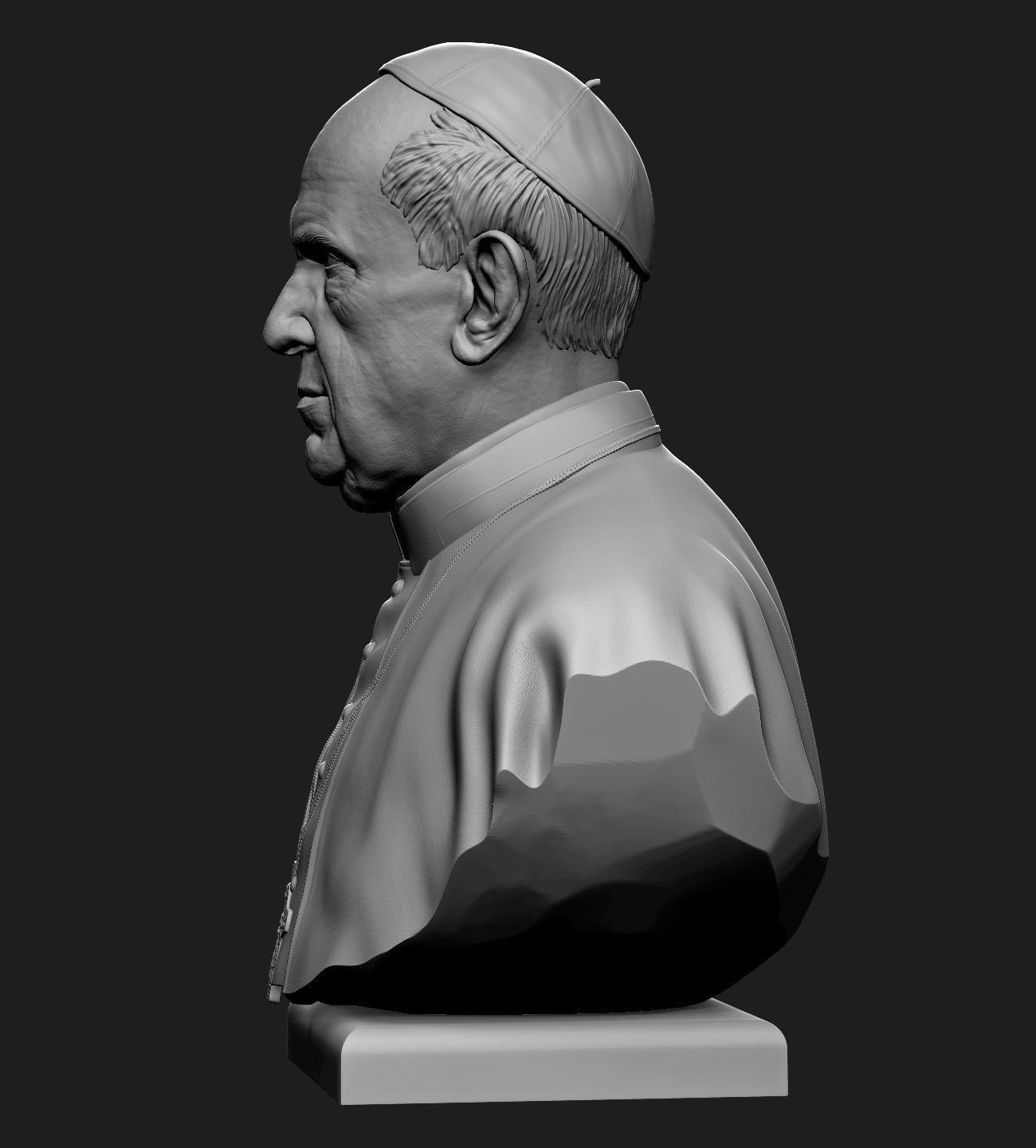 Pope Francis 3D print model_11