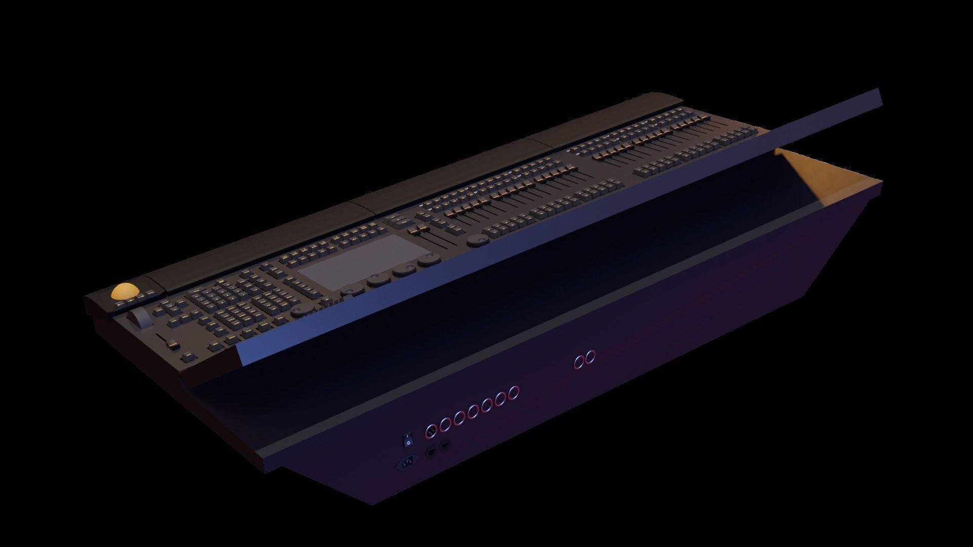 Light Console  3D model_1
