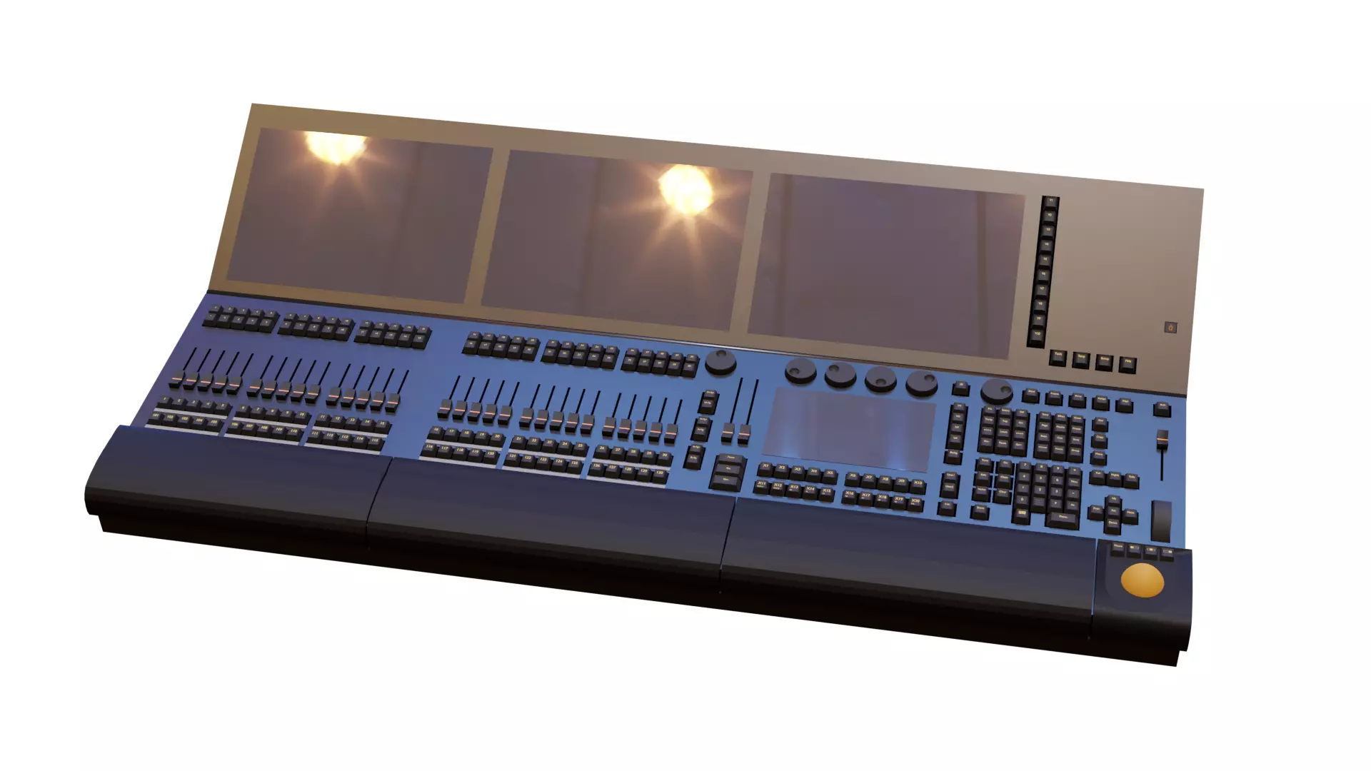 Light Console  3D model_0