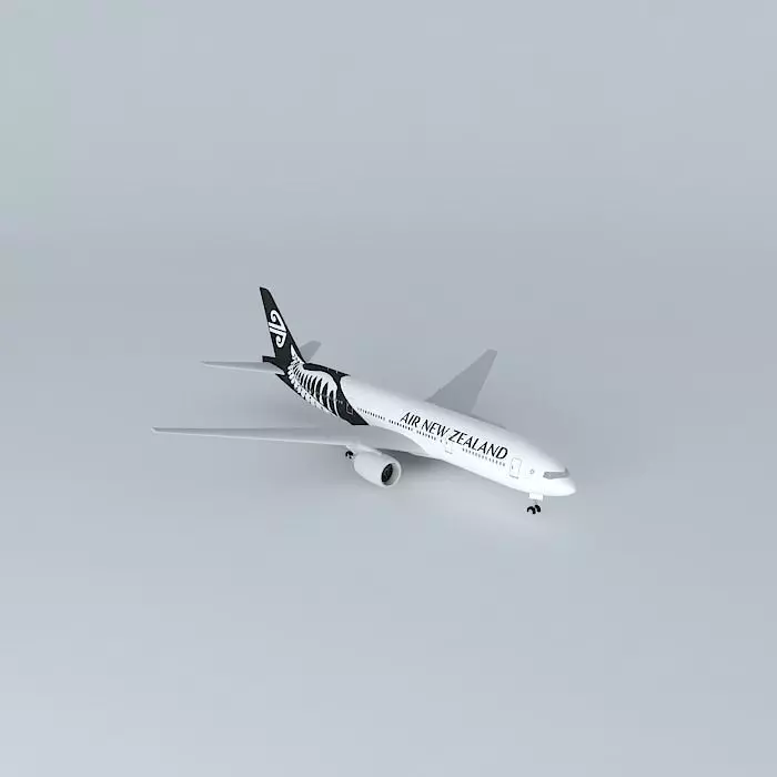 Air New Zealand Boeing 777 219 ER New Livery 2014 Free 3D model