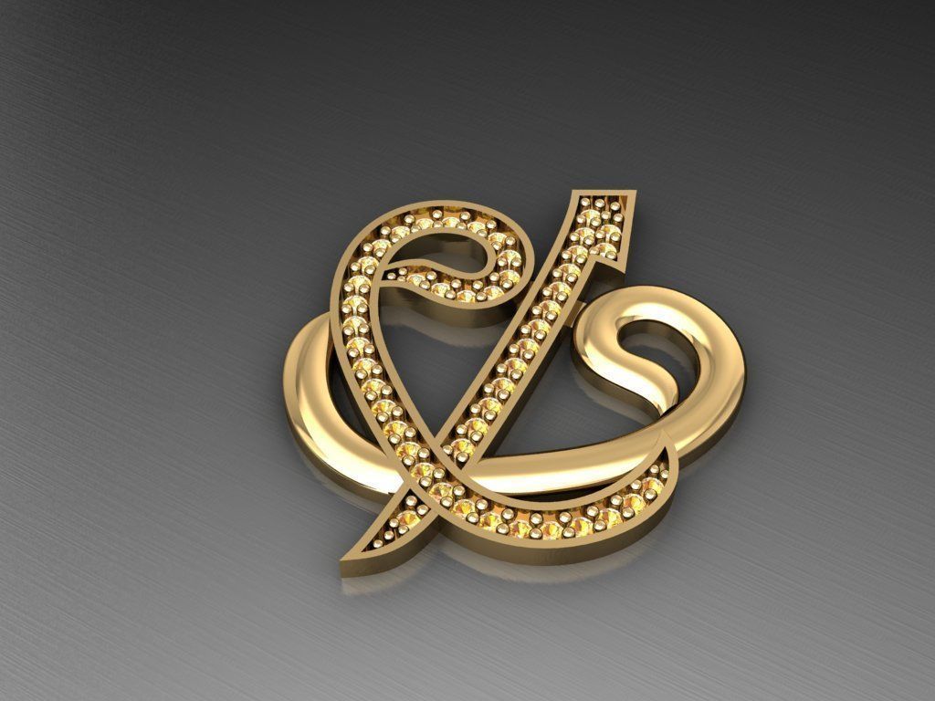 H135- Diamond NECKLACE 3D print model_2