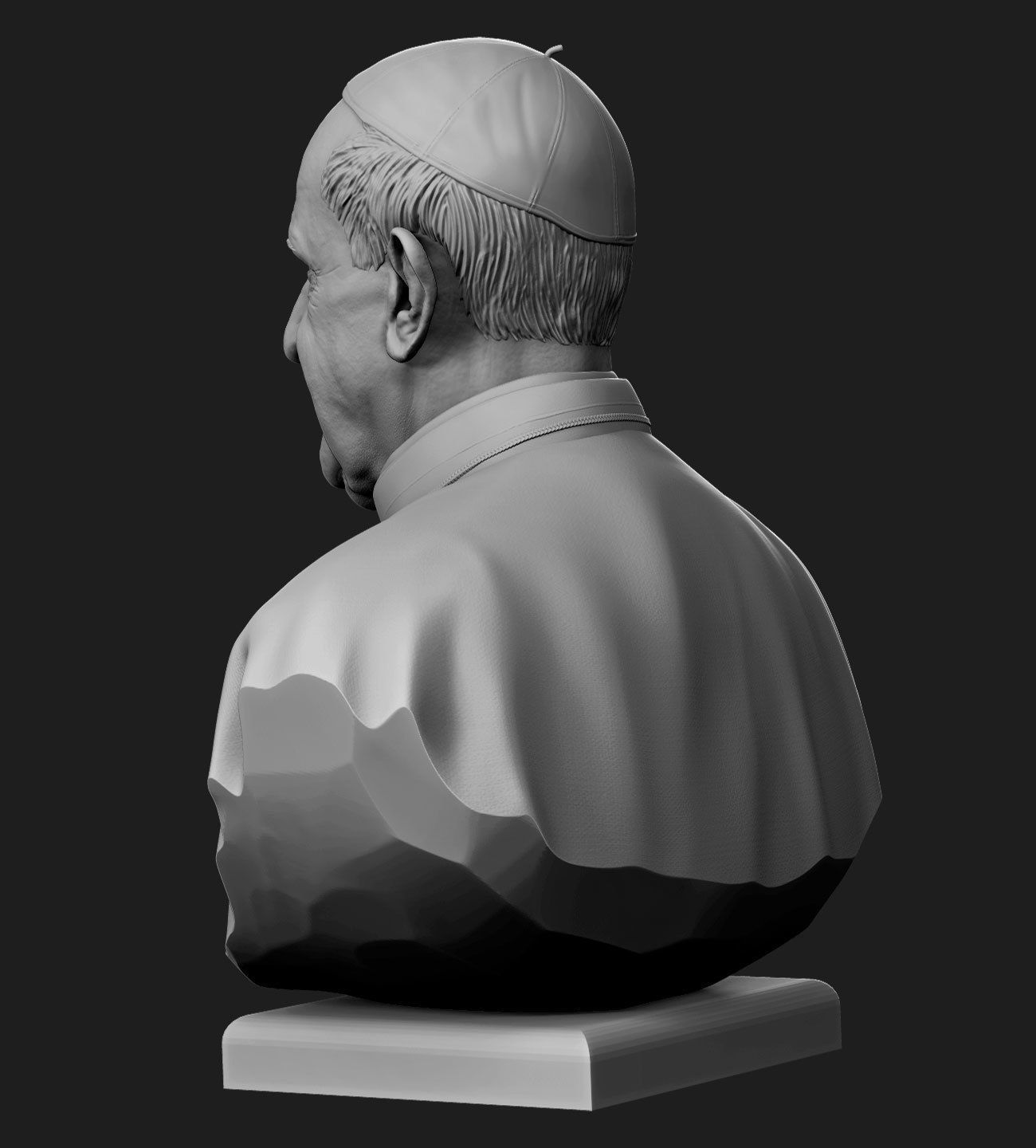 Pope Francis v2 3D print model_14