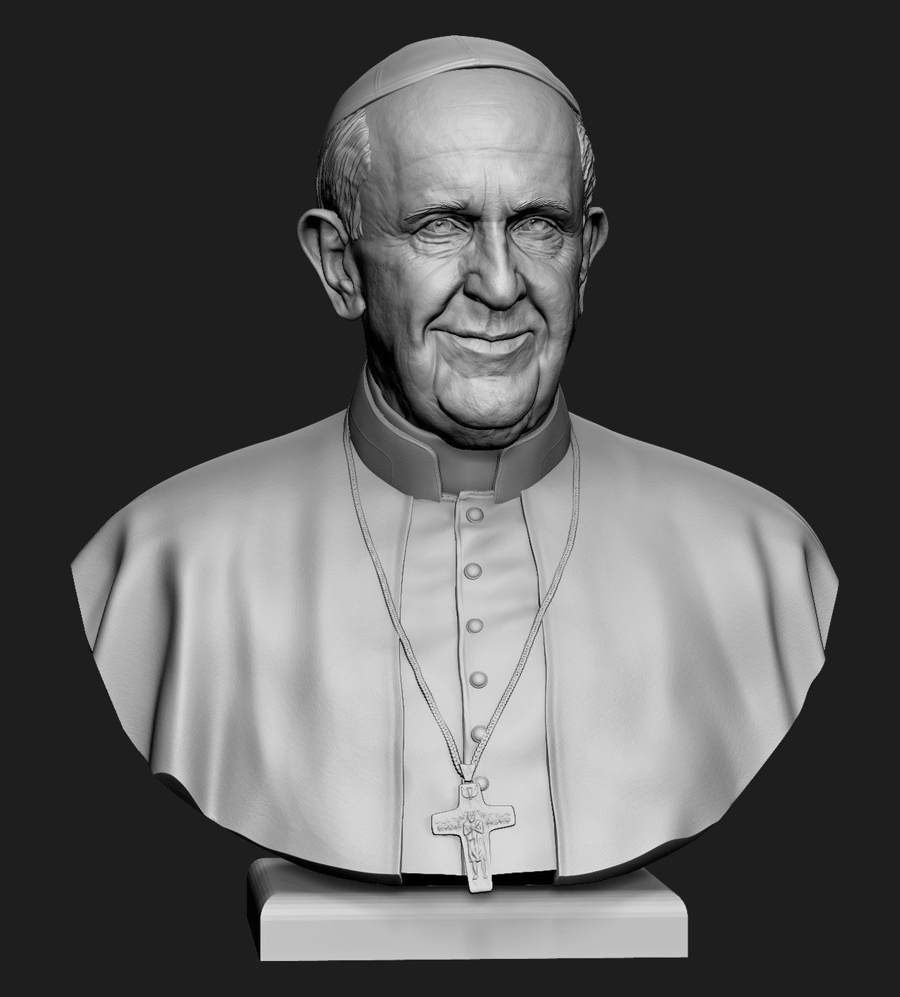 Pope Francis v2 3D print model_20