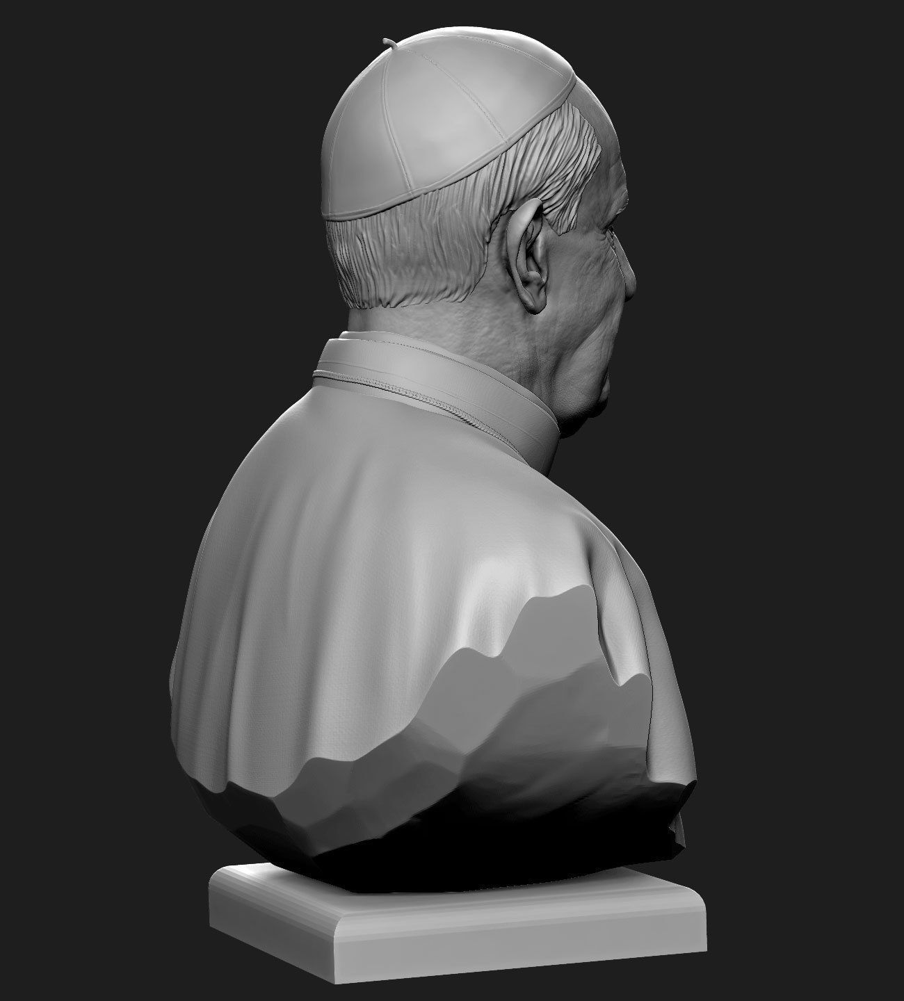 Pope Francis v2 3D print model_17
