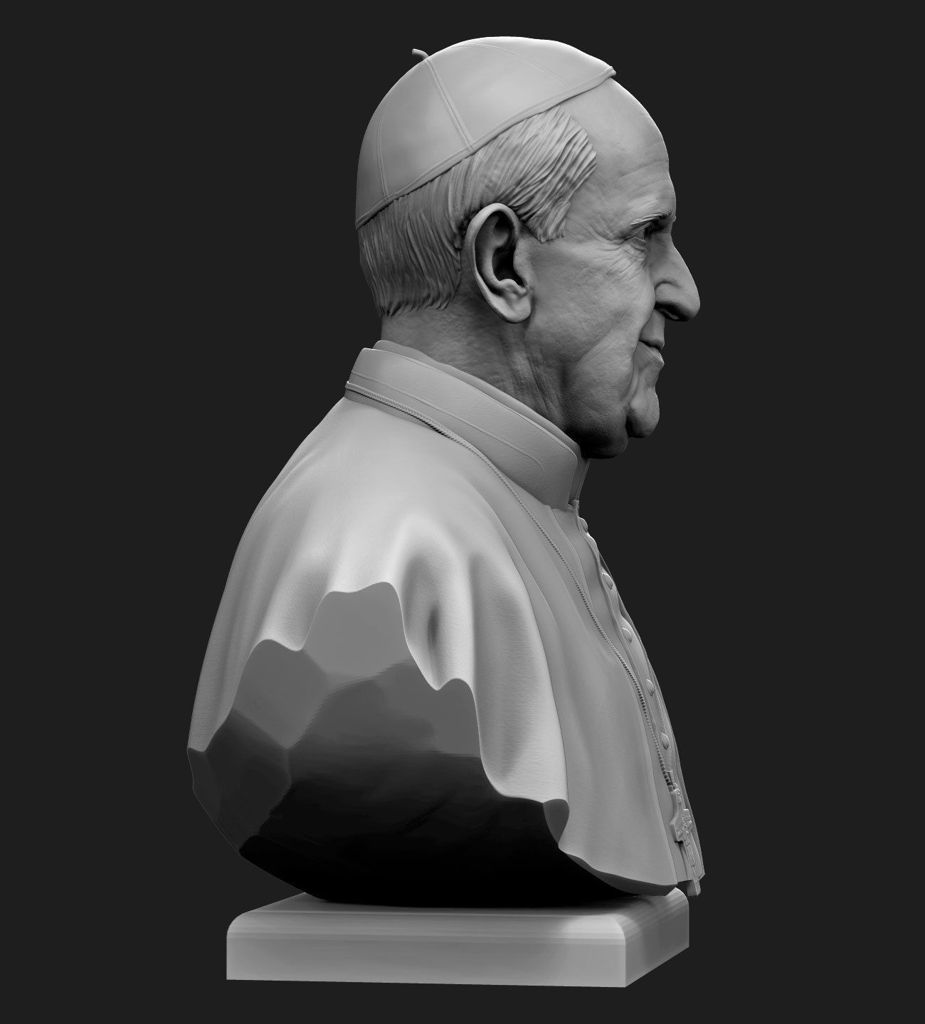 Pope Francis v2 3D print model_18