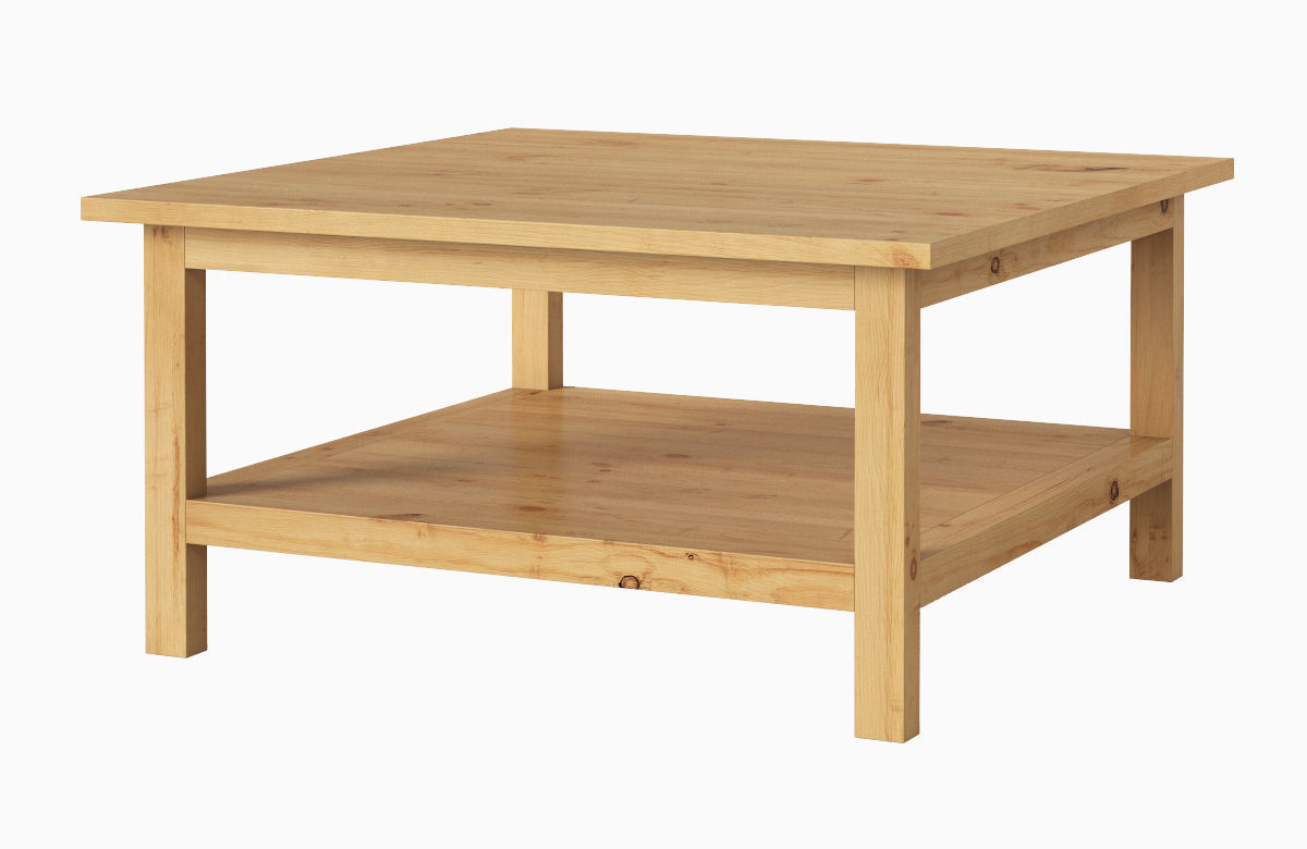 HEMNES Coffee table 3D model_1