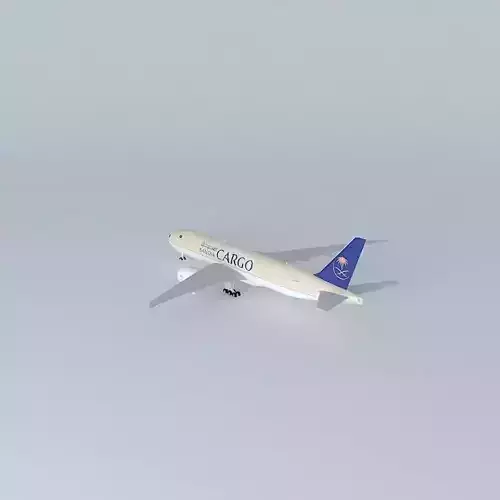 Saudia Cargo  Boeing 777 FFG HZ AK71 New Livery 2015