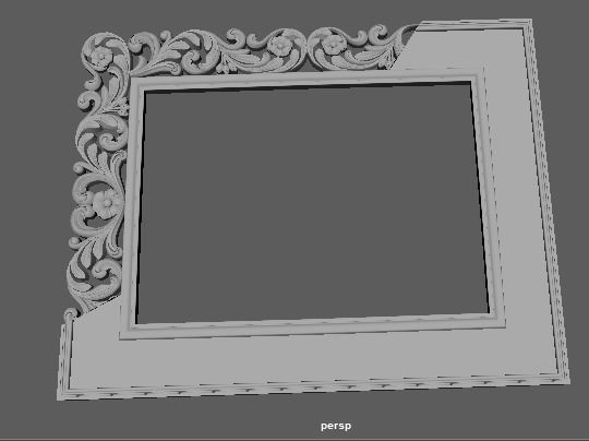 mirror 3d model for cnc machines 3D model_1