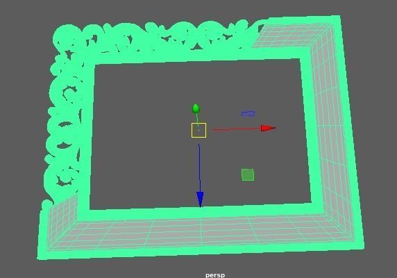 mirror 3d model for cnc machines 3D model_2