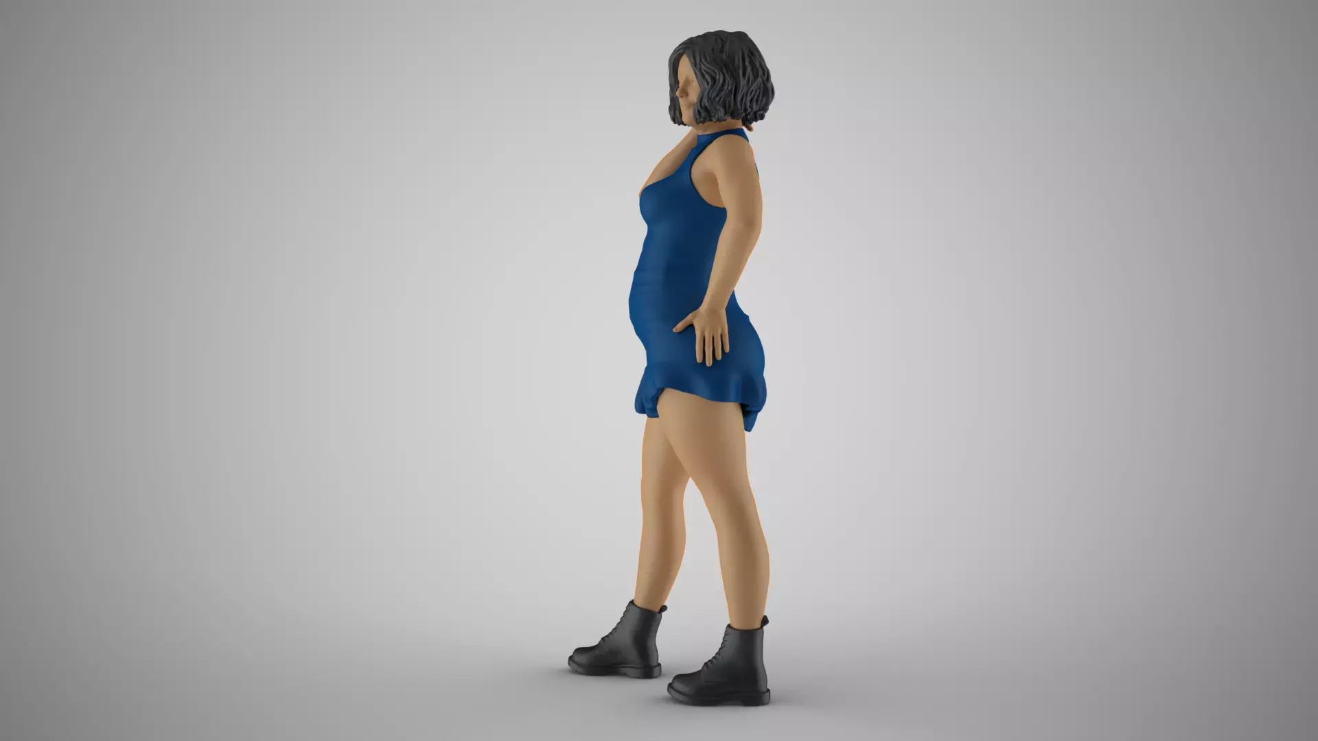 Frumpy Woman 3D print model