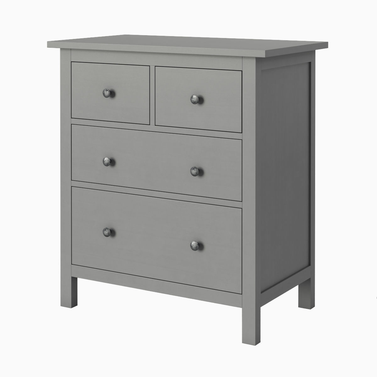 HEMNES 4-drawer chest 3D model_5