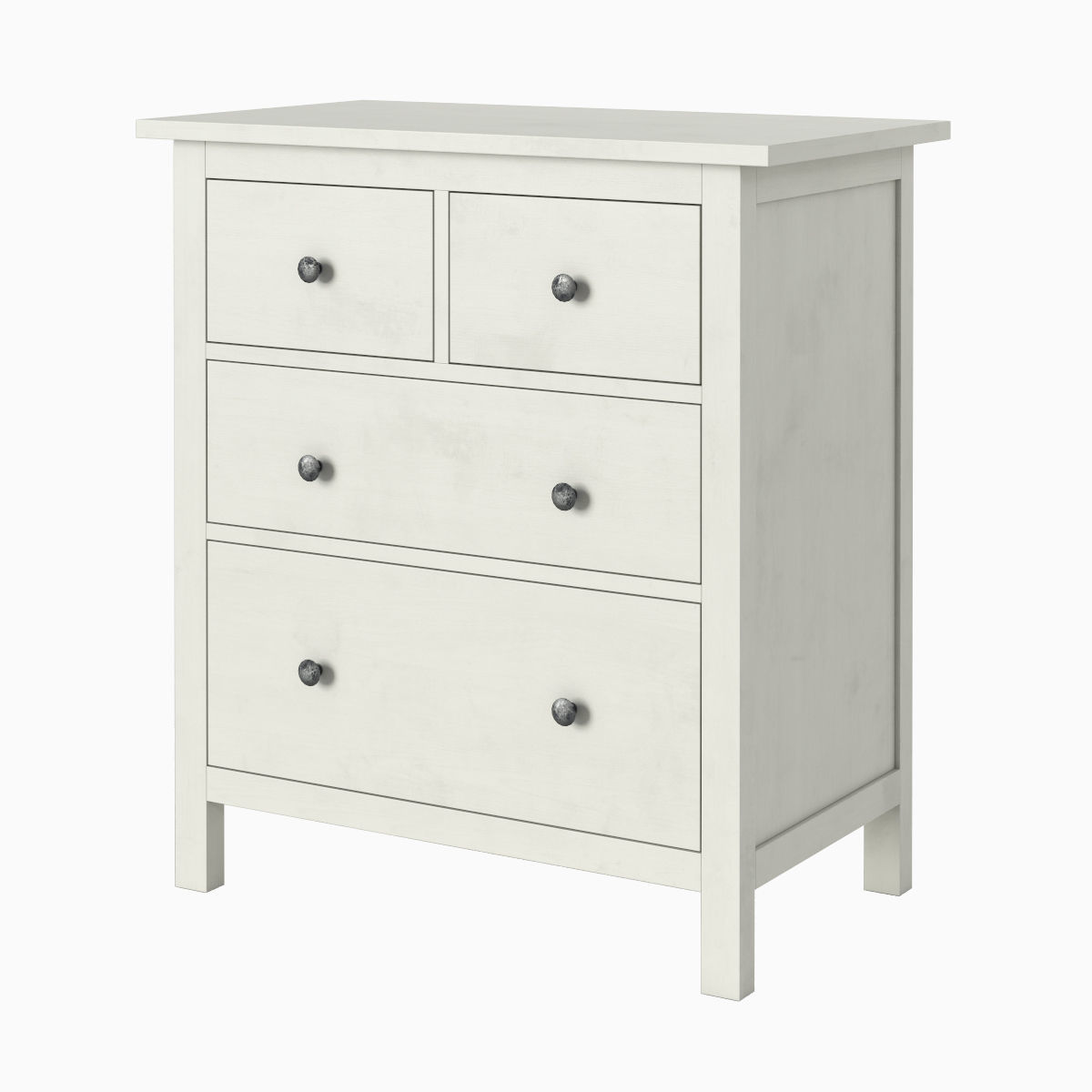 HEMNES 4-drawer chest 3D model_2