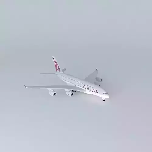 Qatar Qatar Airways Airbus A380 861 2014